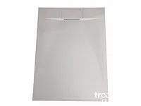 90x140cm smc douchebak - wit - afbeelding 1 van  7