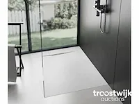 90x140cm smc douchebak - wit - afbeelding 2 van  7