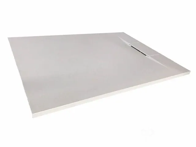 90x140cm smc douchebak - wit - afbeelding 3 van  7