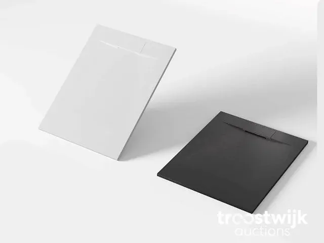 90x140cm smc douchebak - wit - afbeelding 4 van  7
