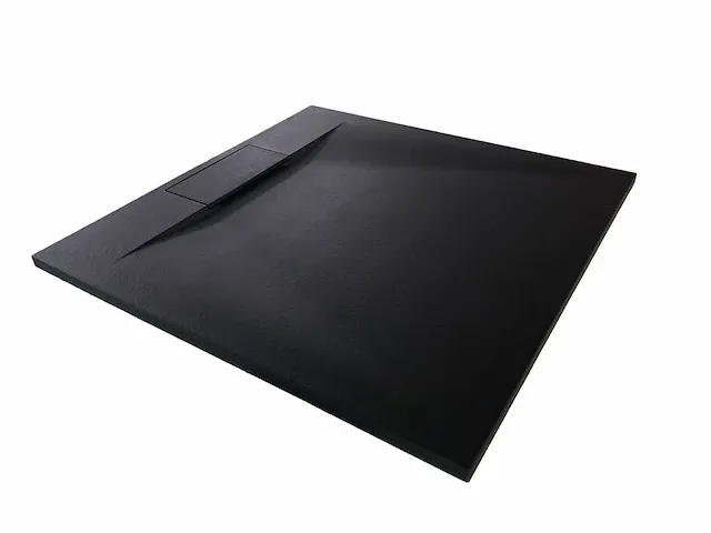 90x90cm smc douchebak - zwart - afbeelding 1 van  6