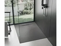 90x90cm smc douchebak - zwart - afbeelding 2 van  6