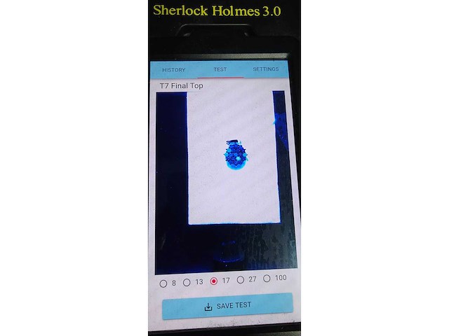 925 zilveren hanger natuurlijk gewonnen diamantcluster - afbeelding 6 van  6