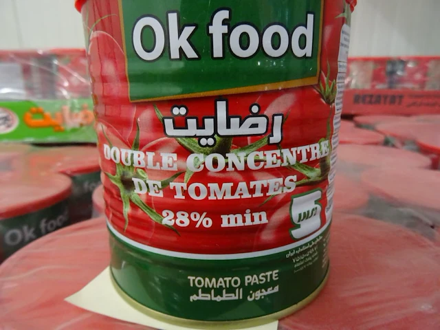 94 x tray tomatenpuree ok food - afbeelding 4 van  6