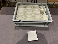 95 witte schaaltjes - afbeelding 1 van  5