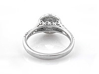 950 platina ring met 1,65 ct lab grown diamant (maat-eu-55) - afbeelding 6 van  8