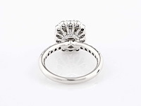 950 platina witte ring 2,02 karaat met in het laboratorium gekweekte diamant - afbeelding 6 van  7