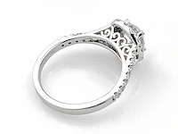 950 platinum ring with 1.65 cts lab grown diamond (size-eu-55) - afbeelding 6 van  8