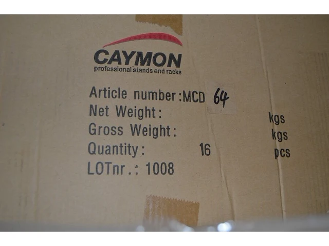 96 caymon move mcd064 cd protector cases for ca. 64 cds - afbeelding 6 van  6