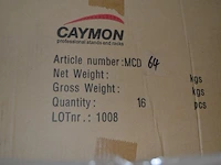 96 caymon move mcd064 cd protector cases for ca. 64 cds - afbeelding 6 van  6