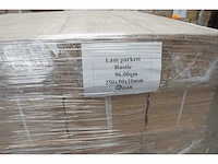 96 m² massief eiken lamparket - afbeelding 2 van  4