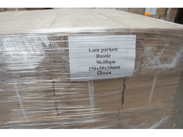 96 m² massief eiken lamparket - afbeelding 3 van  5
