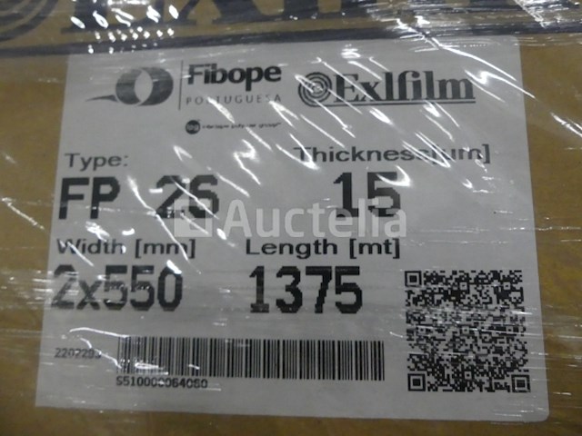 96 rollen exlfilm fp26 krimpkous verpakkingsfolie - afbeelding 2 van  6