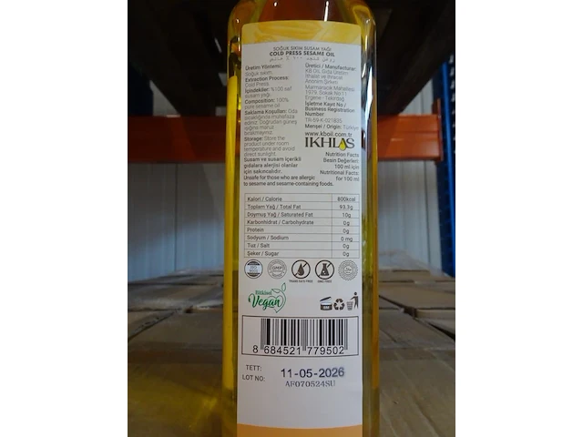 960x 1l sesamolie ikhlas - afbeelding 3 van  3