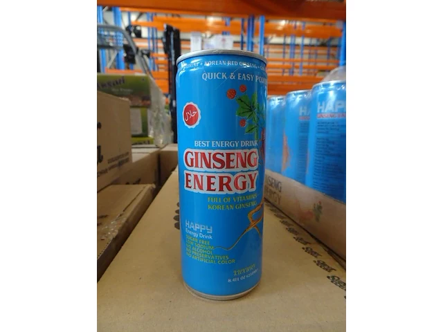 960x 250ml energy drink ginseng happy - afbeelding 2 van  3