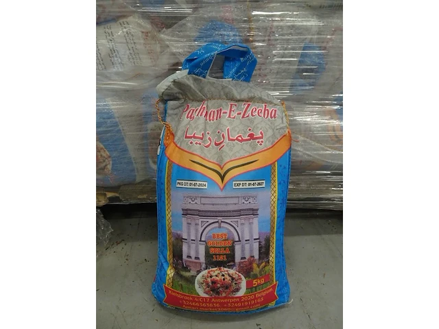 96x 5kg rijst paghman-e-zeeba - afbeelding 2 van  2