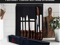 9delige set koksmessen in etui - afbeelding 2 van  4