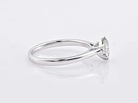 9kt white gold ring with 1cts lab grown diamond( size -eu-54) - afbeelding 3 van  7