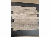 9m2 mozaïek stone panels 01 light grey