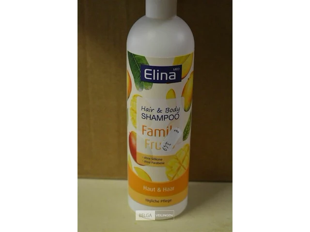 9x 500ml elina hair & body shampoo - afbeelding 2 van  2
