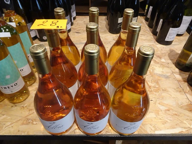 9x 75cl albia witte wijn - afbeelding 4 van  4