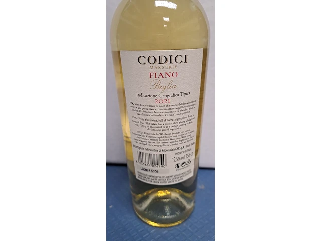 9x 75cl codici masserie - afbeelding 2 van  2