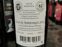 9x 75cl croix de saintongey - afbeelding 2 van  3