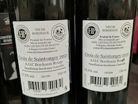9x 75cl croix de saintongey - afbeelding 3 van  3