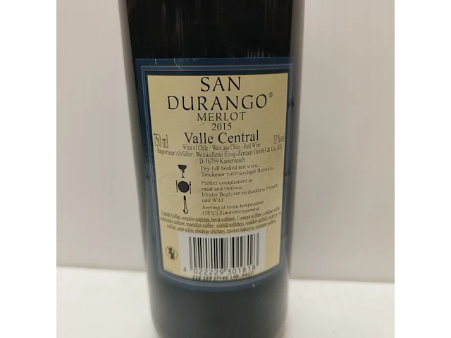 9x 75cl san durango chile - afbeelding 3 van  4