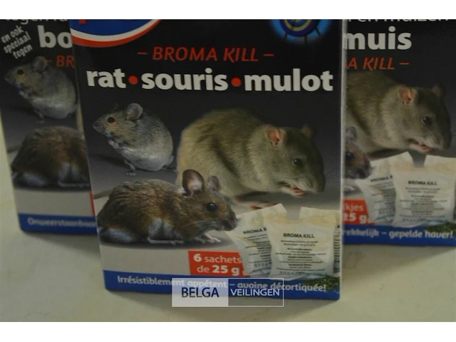 9x bsi rattenvergif zakjes - afbeelding 2 van  3