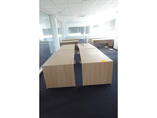 9x bureau + 1 bureaulade - afbeelding 1 van  12