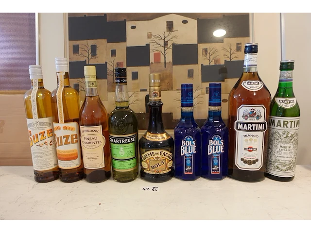 9x diverse dranken - afbeelding 1 van  4