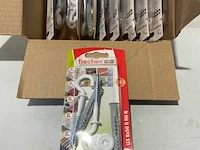 9x fischer ux 8x50 met ronde haak wit 2stuks - afbeelding 3 van  3