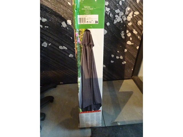 9x inklapbare terrastafel eurochair + 16x tuinstoel + parasol - afbeelding 5 van  15