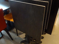 9x inklapbare terrastafel eurochair + 16x tuinstoel + parasol - afbeelding 13 van  15
