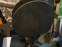 9x inklapbare terrastafel eurochair + 16x tuinstoel + parasol - afbeelding 14 van  15