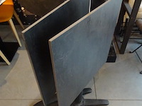 9x inklapbare terrastafel eurochair + 16x tuinstoel + parasol - afbeelding 15 van  15