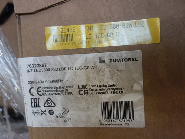 9x led verlichting zumtobel - afbeelding 3 van  8