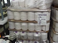 9x pallet garen wit - afbeelding 4 van  7