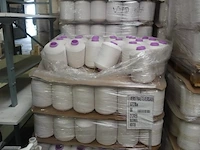 9x pallet garen wit - afbeelding 5 van  7