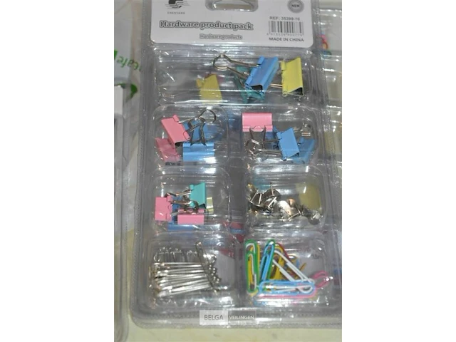 9x paperclips setjes - afbeelding 2 van  3