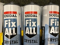 9x soudal fix all crystal - afbeelding 2 van  4