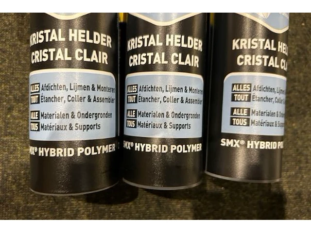 9x soudal fix all crystal - afbeelding 3 van  4