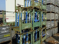 9x stapelbare metalen glasbok - afbeelding 1 van  3