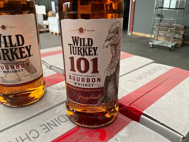 9x whiskey wild turkey - afbeelding 2 van  4