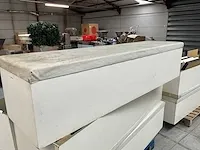 9x zitbank + 14x tafel - afbeelding 2 van  8