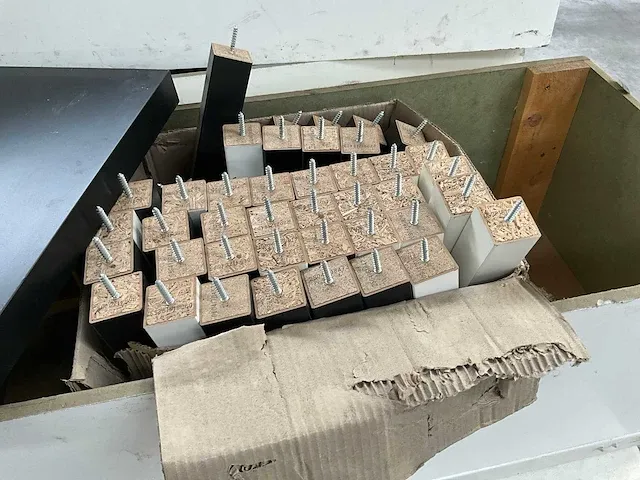 9x zitbank + 14x tafel - afbeelding 6 van  8