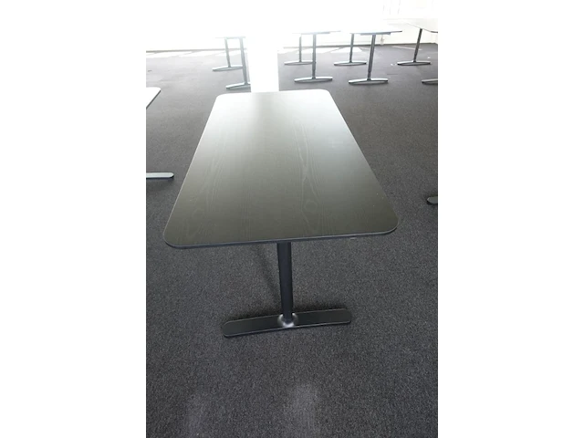 9x zwarte bureau-tafels - afbeelding 4 van  4