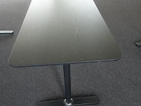 9x zwarte bureau-tafels - afbeelding 4 van  4