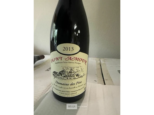 9x1 fles saint amour domaine des pins 2013 - afbeelding 2 van  4